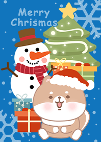misty cat-Merry Christmas Shiba Inu 4