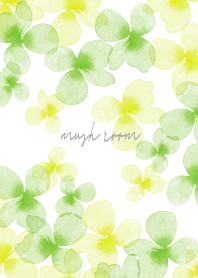 watercolor happy clover #fresh