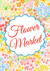 Colorful flowers emotional Theme 004