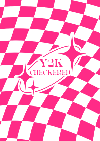 Y2K CHECKERED 04  - PINK