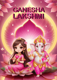 Ganesha-Lakshmi, rich, wealth,Happy(JP)