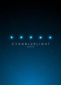 CYAN BLUE LIGHT. -MEKYM-
