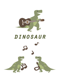 恐竜のロックミュージック
