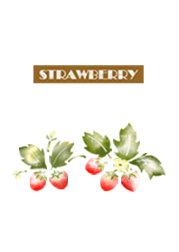Stencil strawberries