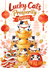 Lucky Cats Prosperity Parade