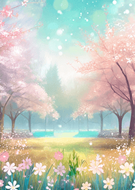 Beautiful real scenery(Spring-736)