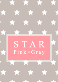 Star(Pink&Gray)