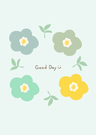 4 Nordic style flowers20 fr...
