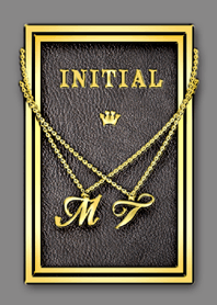 Initial M T/ Gold