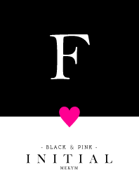INITIAL F -BLACK&PINK-