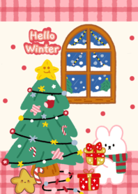 สวัสดีฤดูหนาวคริสมาสที่กำลังจะมาถึง​ v.2