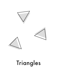 triangles gray