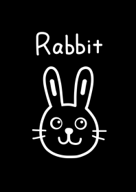 Rabbit and black