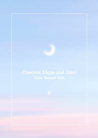 Crescent Moon and Stars14/NaturalStyle