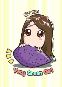 Very Grean girl Cream