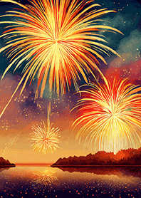 Beautiful Fireworks Theme#684