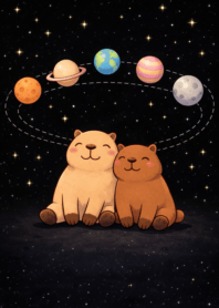 Cute Capybara in Space 3_40