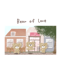 bear of love - pink-
