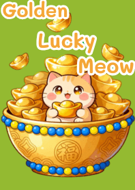 เหมียวทองนำโชค(Green 03)