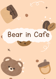 Bear in Cafe