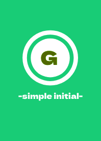 simple initial-G- THEME 61