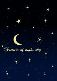 Picture of night sky..