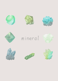 Simple<green mineral>