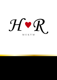 Love Initial H&R イニシャル 5