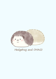 Hedgehog and Ohagi -blue-