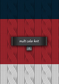 multi color knit #02G