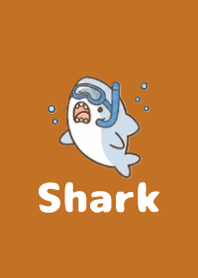Fluffy Shark Summer Brown 05