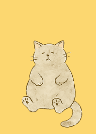 Cats are soothing09 light yellow