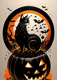 halloween cat c0e126