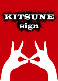 KITSUNE sign