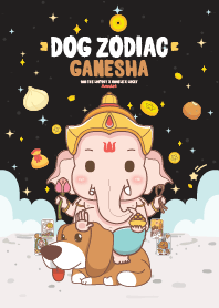 Ganesha & Dog Zodiac : Fortune