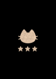 ねことお星さま(black4-02)