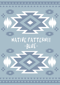 Native pattern_11_blue