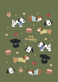 Puppy love : green theme