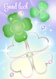 Fortune rising! Good luck clover