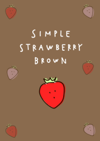 simple Strawberry Brown