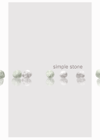 シンプルな石たち