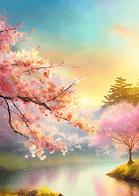 Beautiful real scenery(Spring-463)