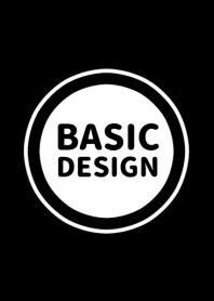 BASIC DESIGN[BLACK-WHITE]