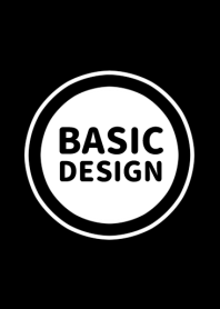 BASIC DESIGN[BLACK/WHITE]