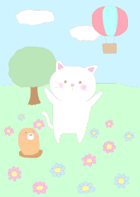 白い猫さん