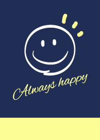 Always happy -Navy&Yellow 6-