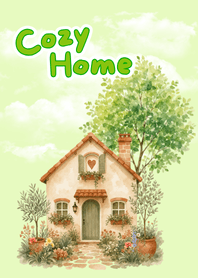 Cozy Home (green.)