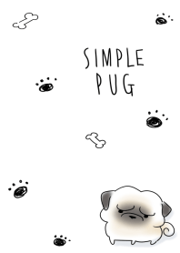 simple Pug cute