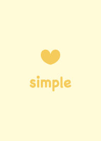 หัวใจ2 *สีเหลือง*