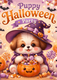 Puppy Halloween Party
